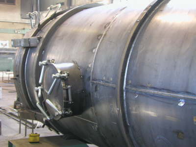 Saug-Druck-Tank mit montiertem Domeinstieg