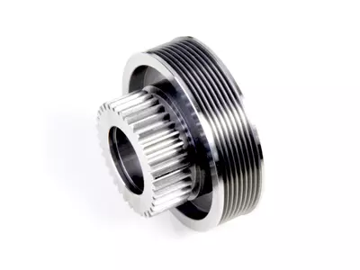 Zahnrad Keilrippenrad kombiniert