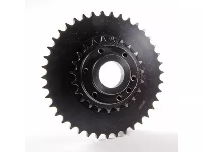 Kettenrad Doppelverzahnung 1/2"