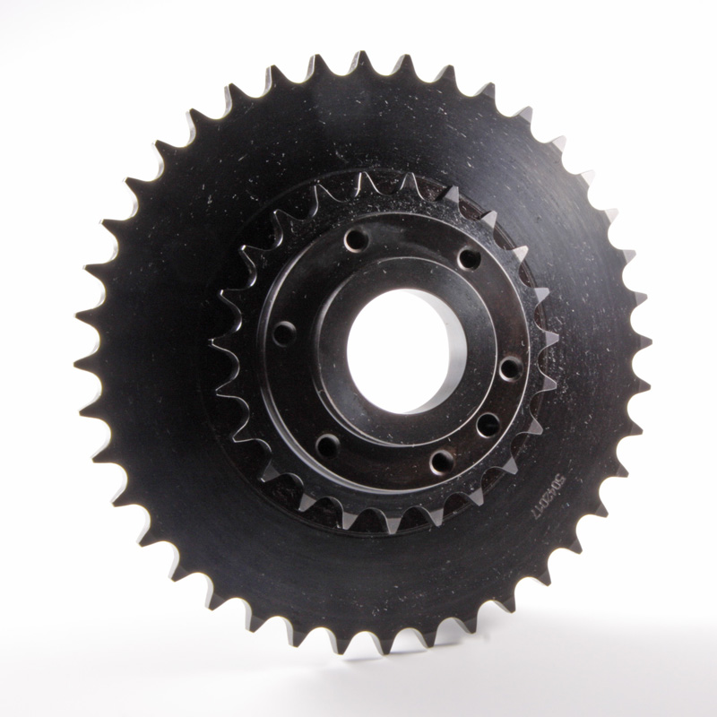 Kettenrad Doppelverzahnung 1/2"