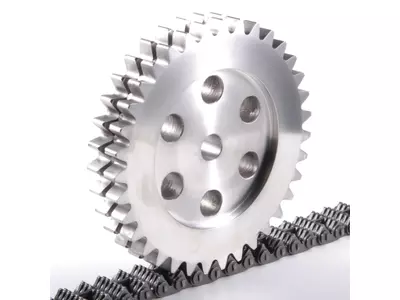 Zahnkettenrad mit Zahnkette
