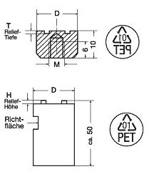 Einsätze / Elektroden