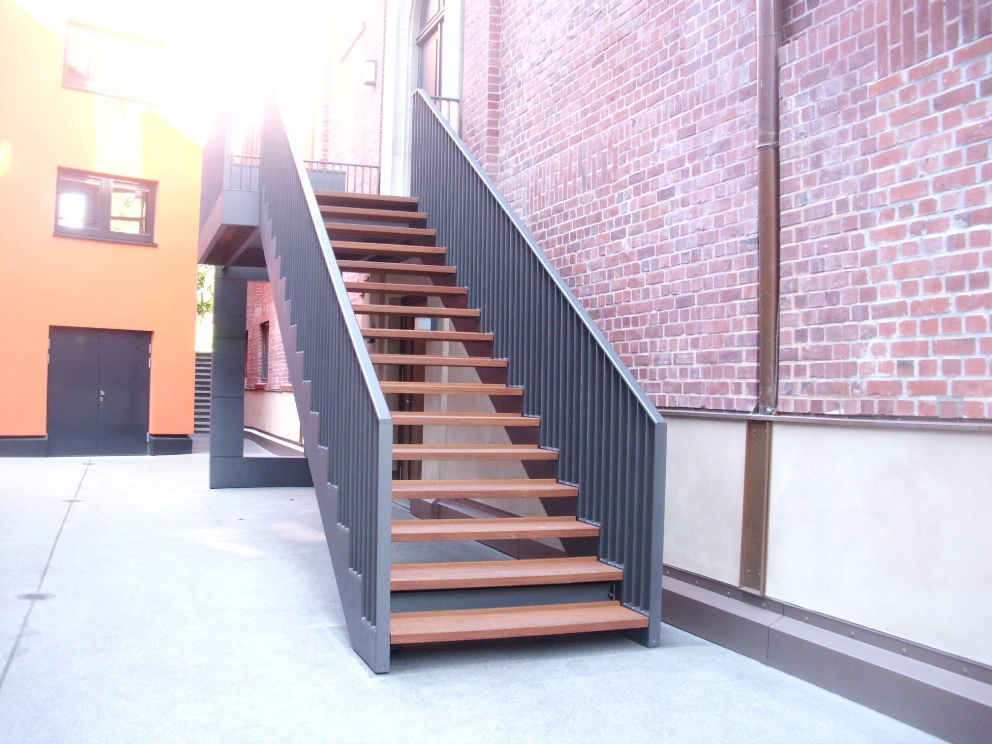 Stahltreppe Kleiner Michel HH