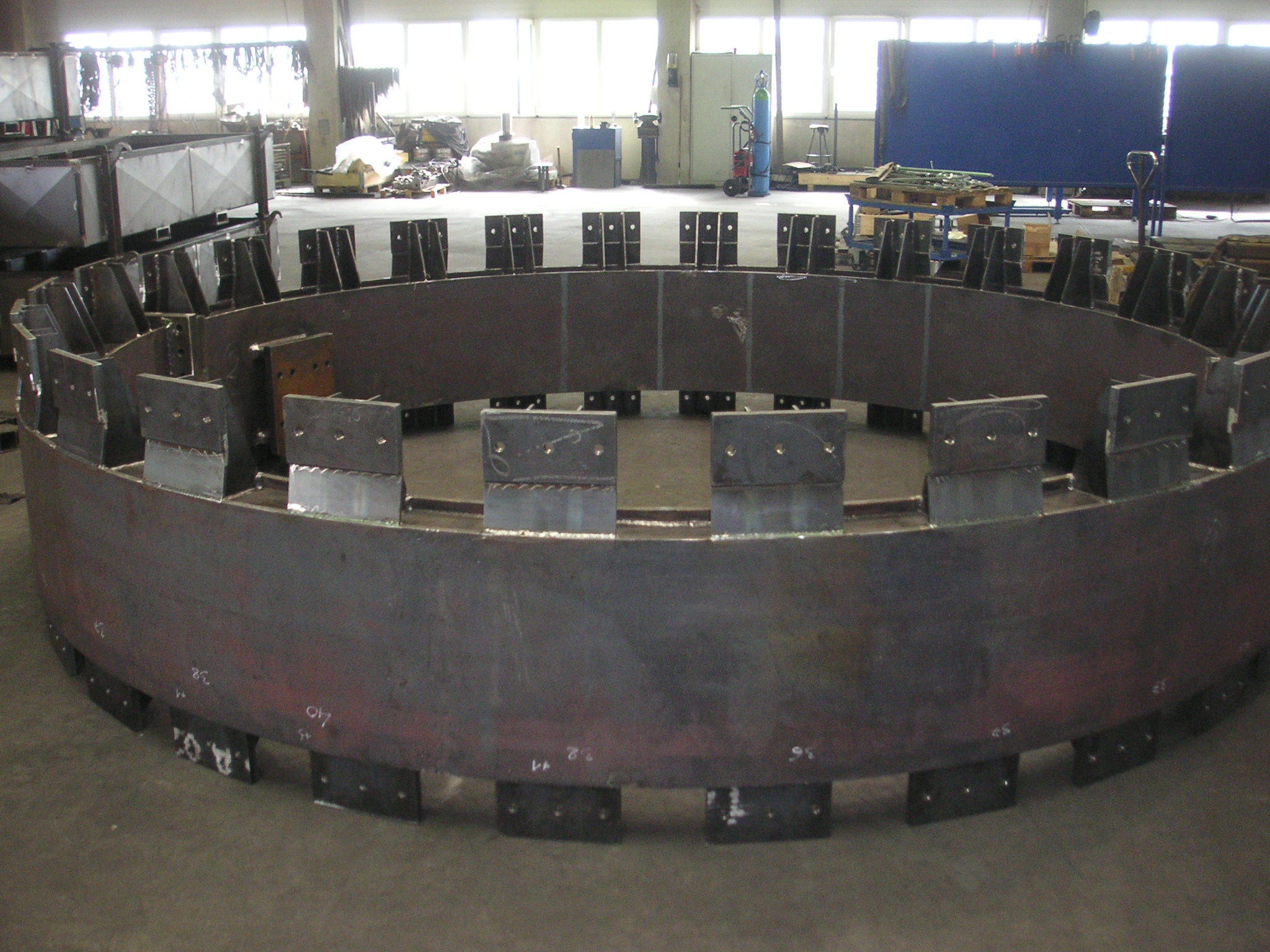 Druckring Silo