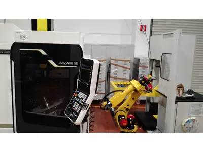 Isola robotizzata su DMG MORI