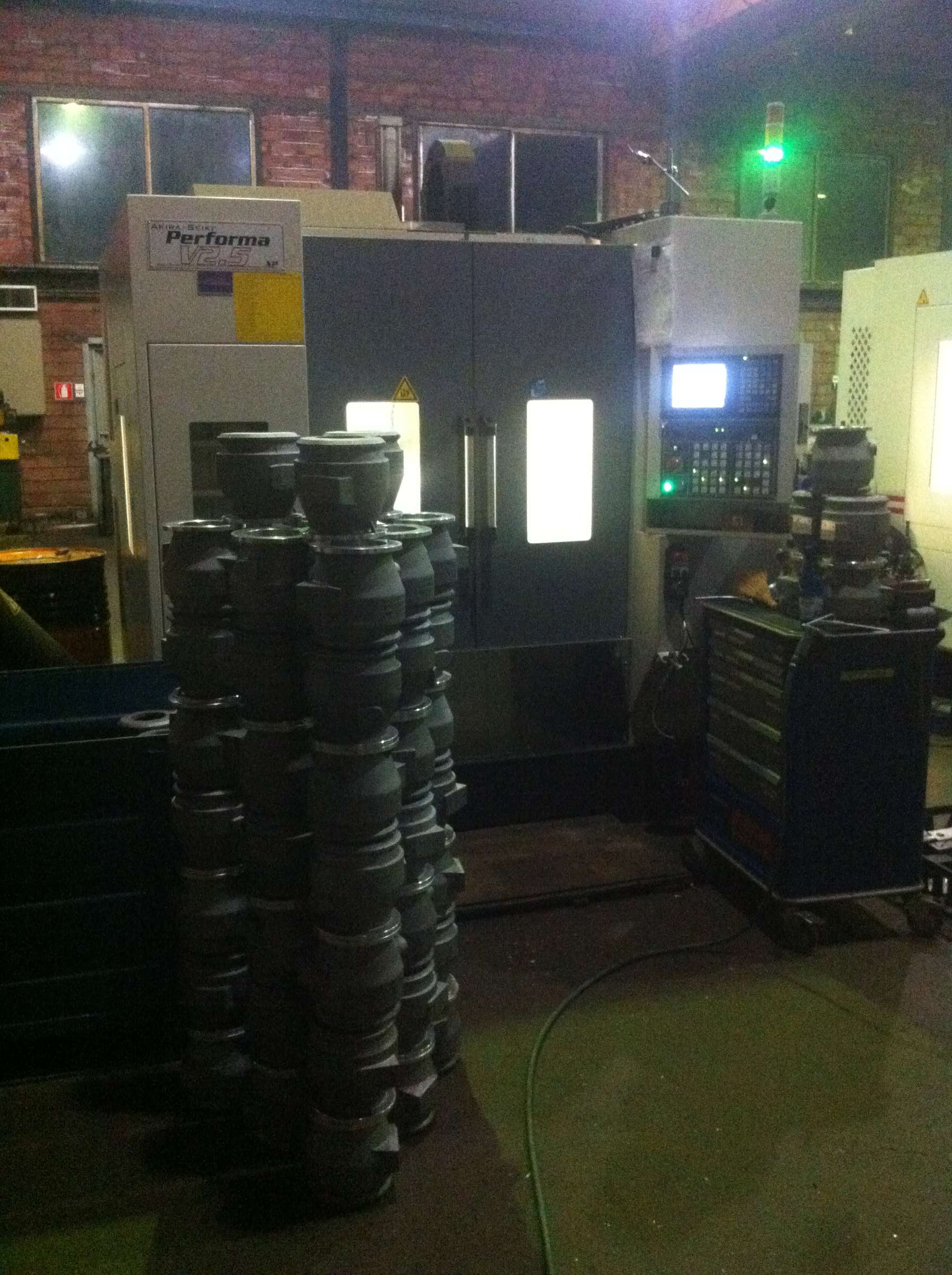 Casted Aluminium parts machining