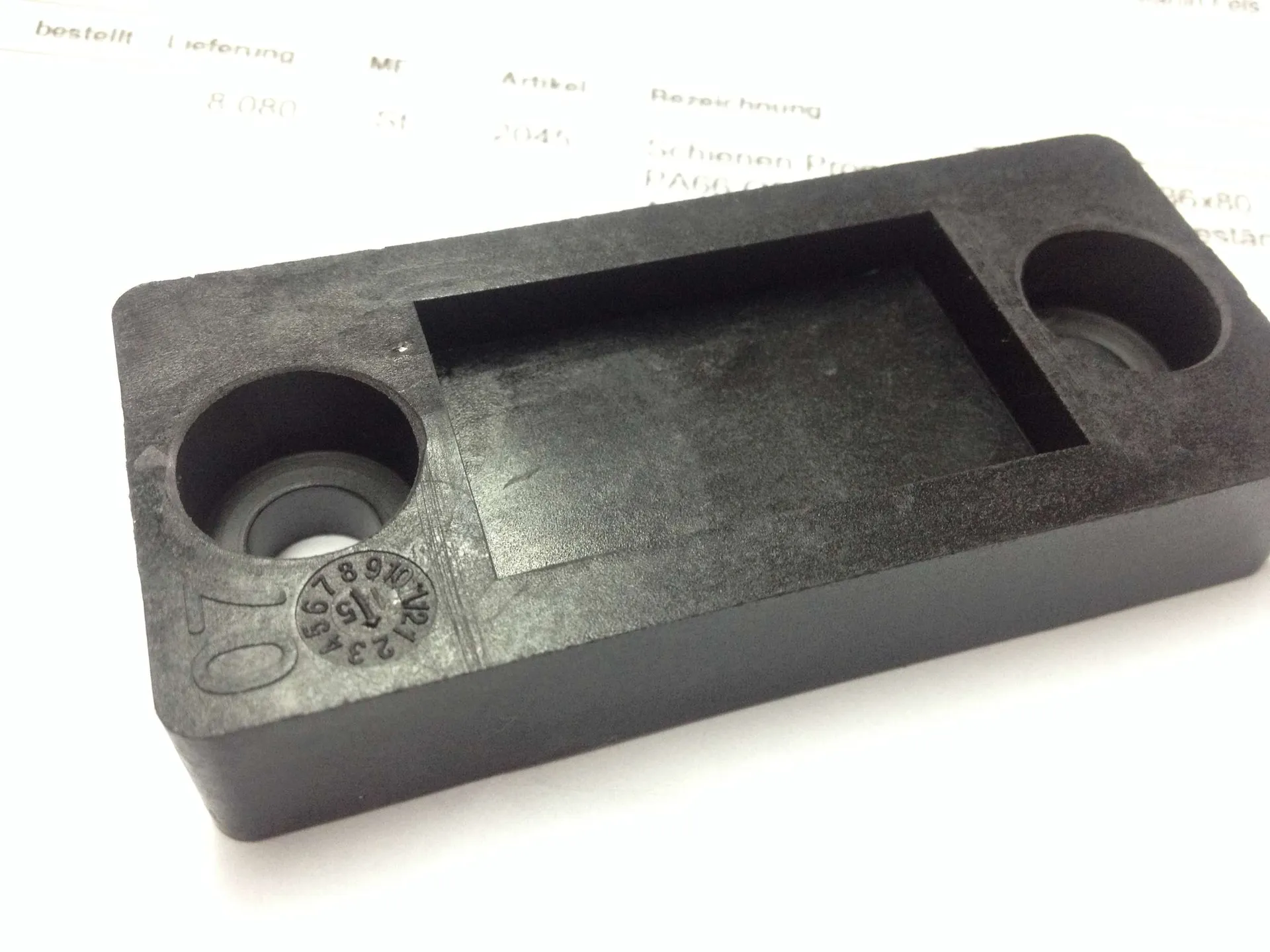 Machnining of glass reinforced plastics