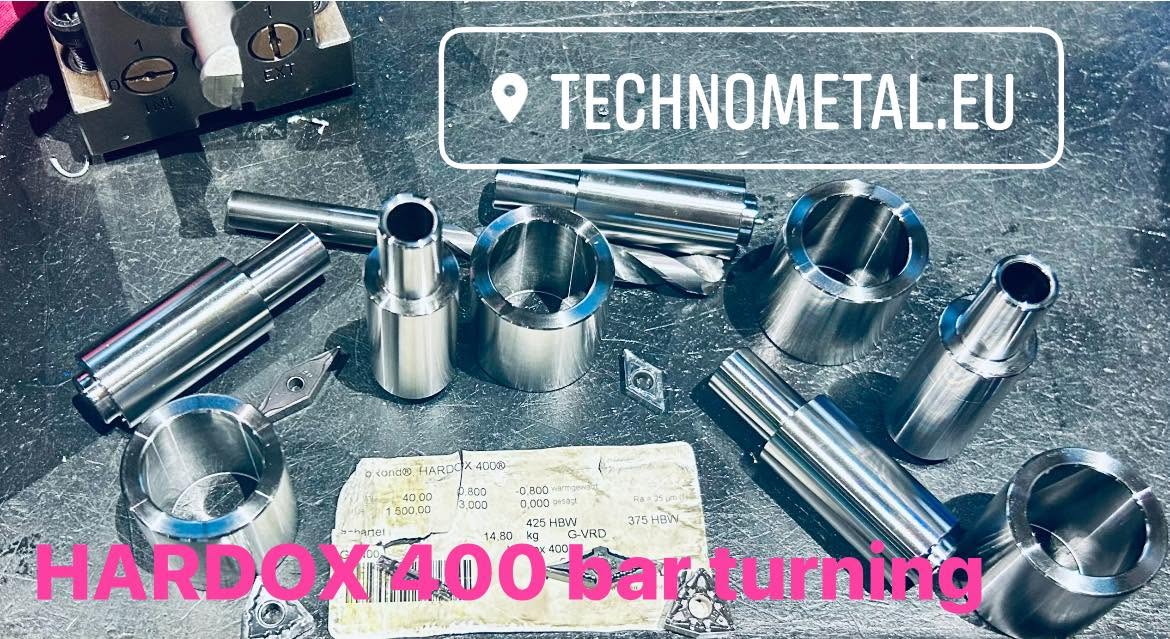 HAROX round parts made of HARDOX round material