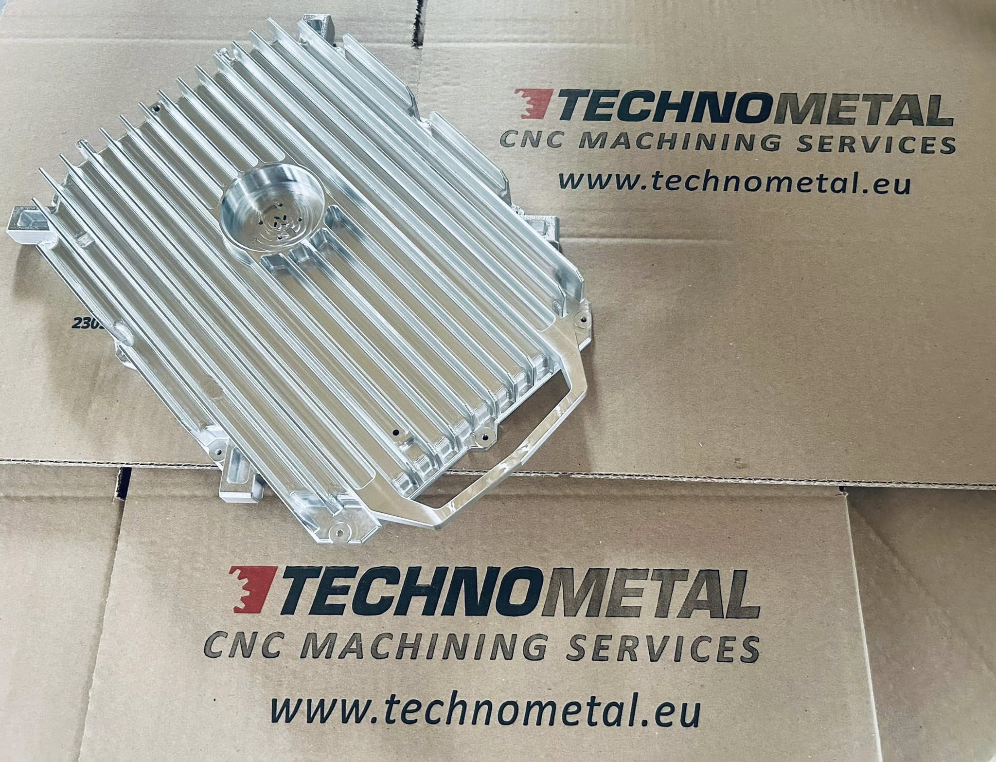 Heatsink production from billet or machining of die casted material