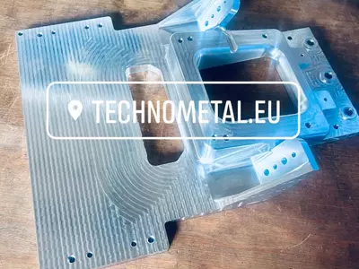 Prototype electric scooter aluminium part