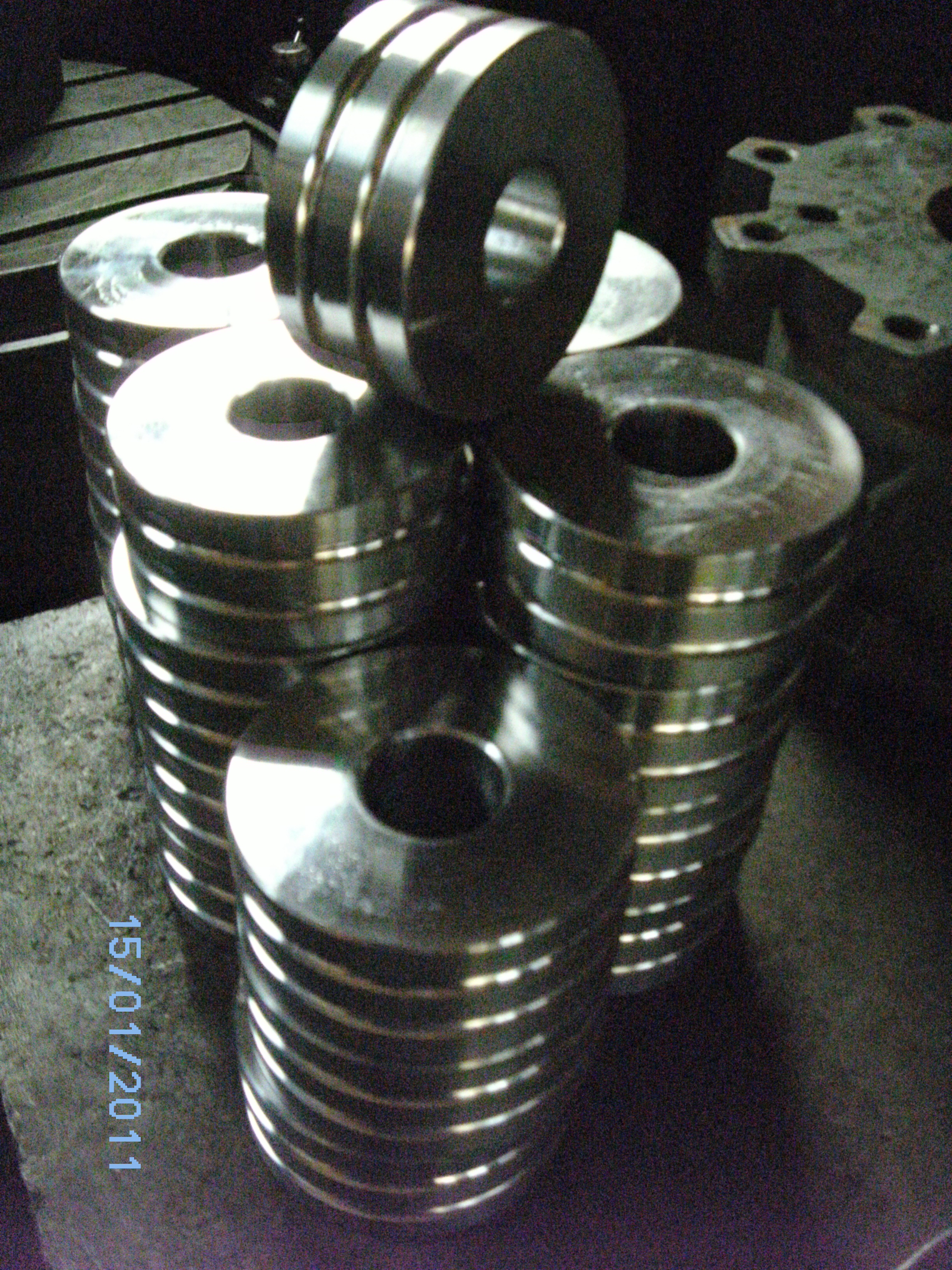 Tool steel rolls for press forming steel sheet