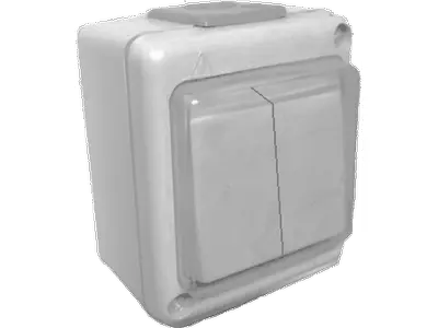 Schalter aus Kunststoff