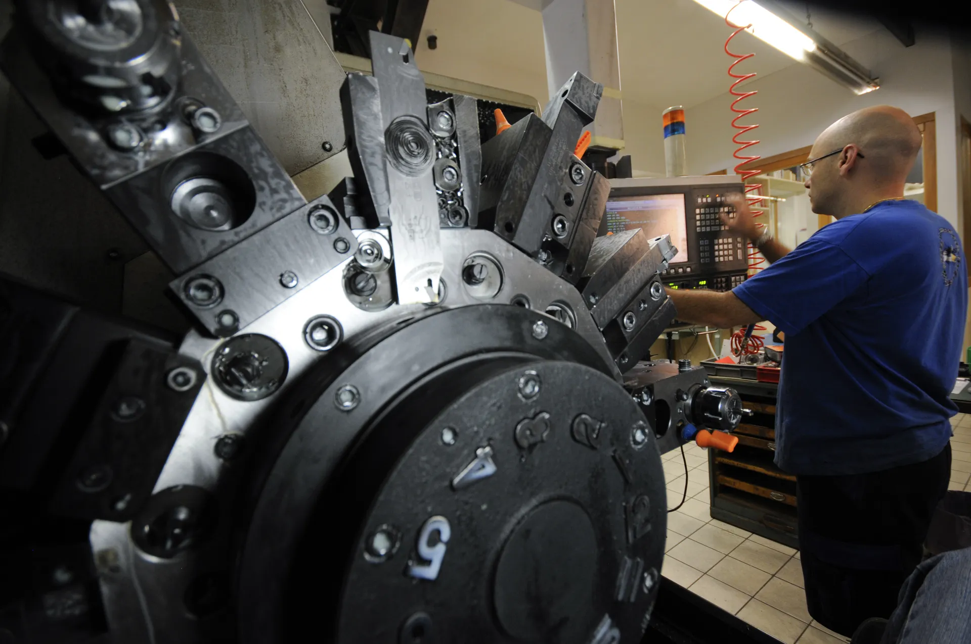 Programmieren Drehmaschine
