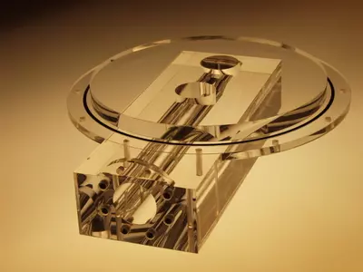 Strömungsmodell-Teilstück