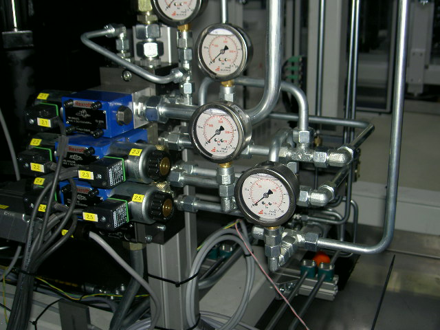 Umbau eines Prüfstandes