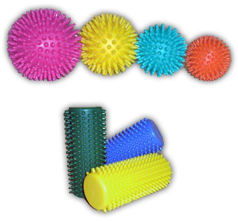 Massagebälle - Igelbälle - Massagerollen
