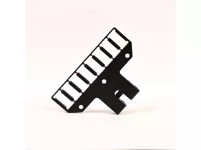 POM, schwarz Frästeil