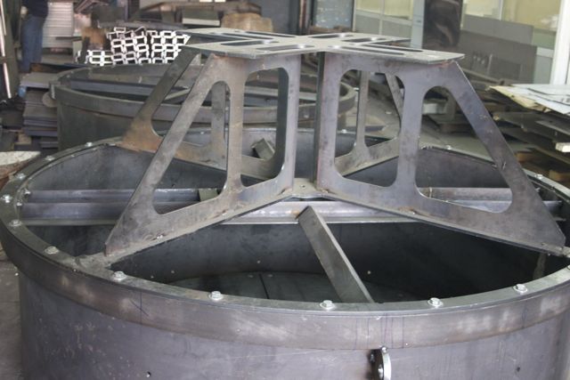 welded and machined parts