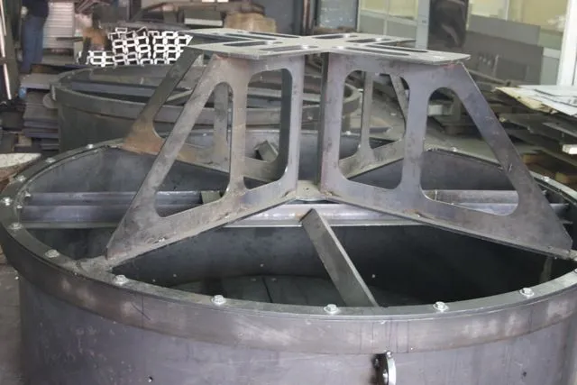 welded and machined parts