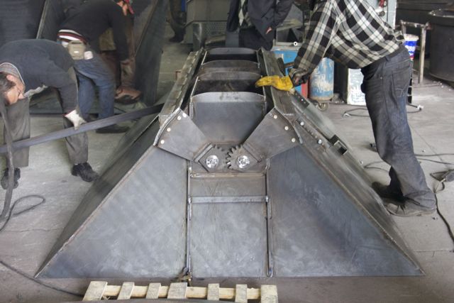 welded and machined parts