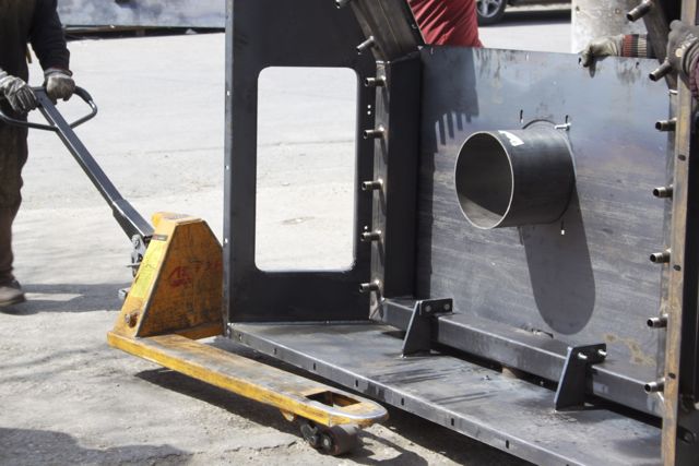welded and machined parts