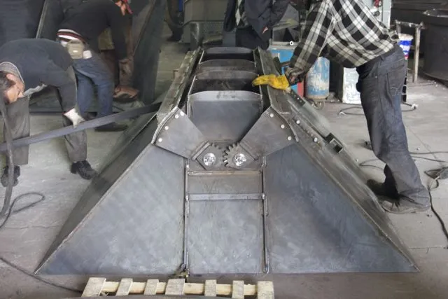 welded and machined parts