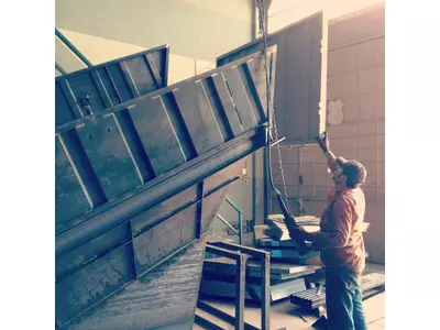 welded and machined parts