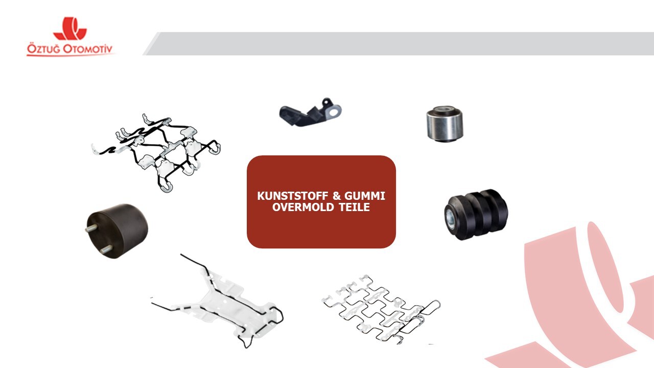 Kunststoff & Gummi Overmold Teile