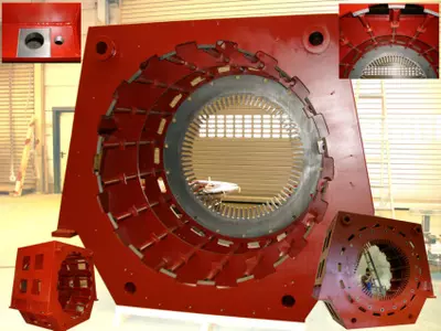 Gehäuse für luftgekühlte Großmotoren