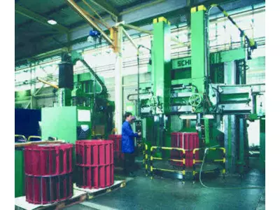 Zweiständer-Karussell-Drehmaschine Schies AG