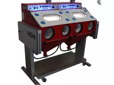 HGH 6040 Duo - Läppstrahkabine