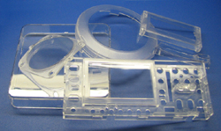 Transparente Kunststoffteile