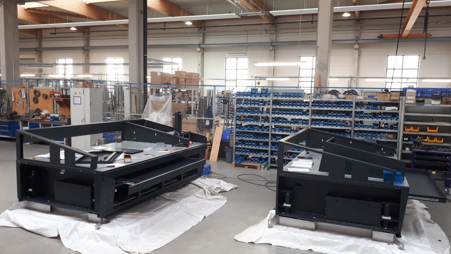 Baugruppenmontage elektrisch vorbereitet