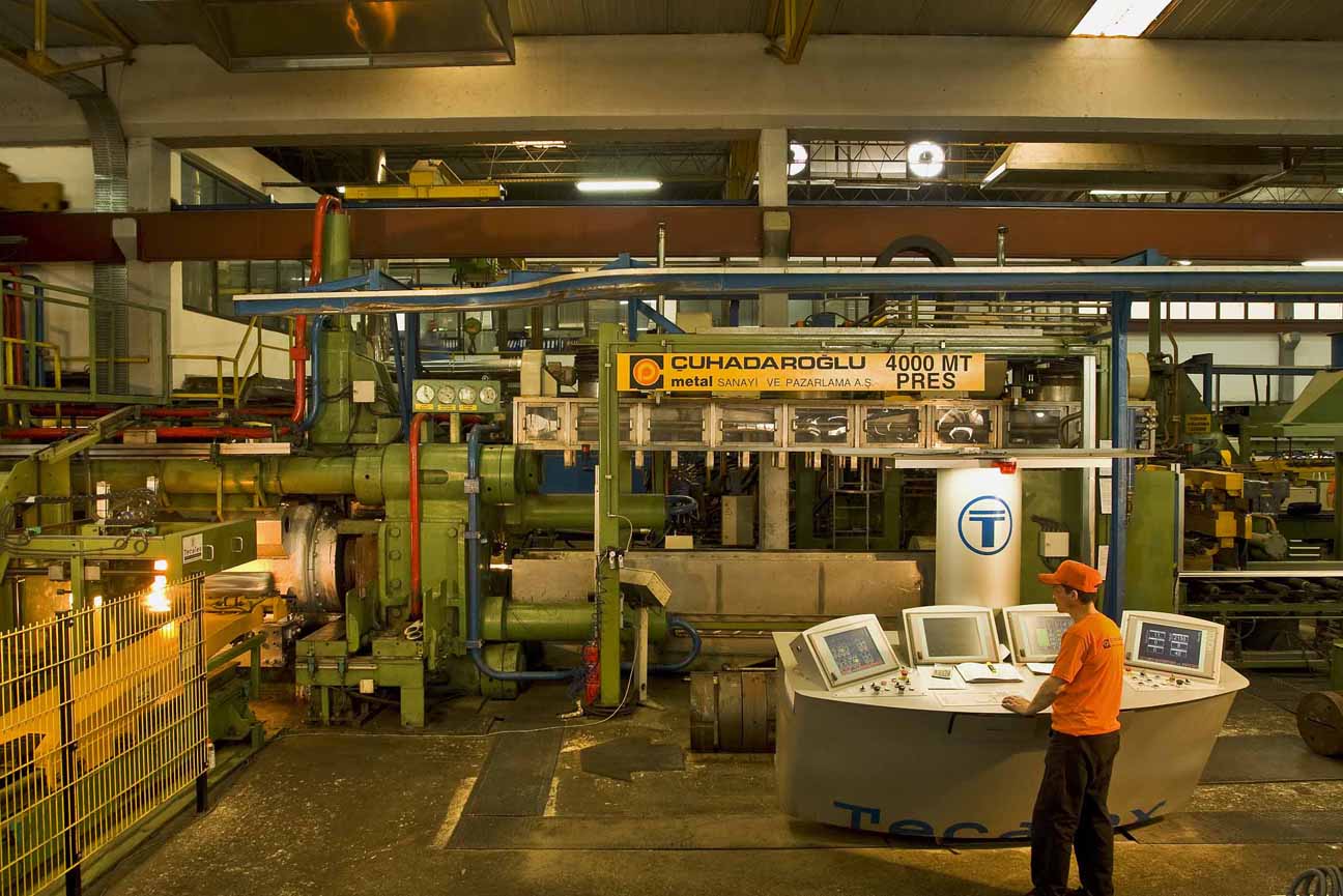 4000 Mtons Power Extrusion Line