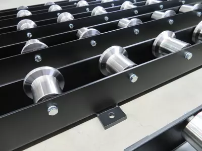 Rollenbahn / Einbaufertig /Montage / inkl. Normteile