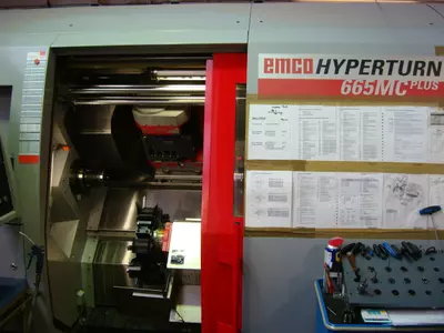 EMCO Hyperturn 665 MC Plus