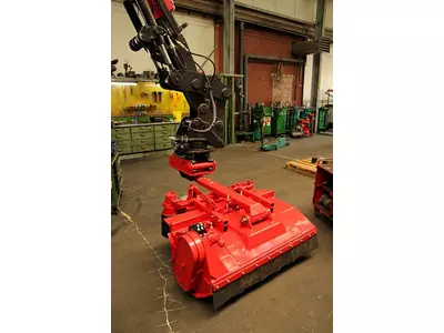 Drehvorrichtung für Mulcher