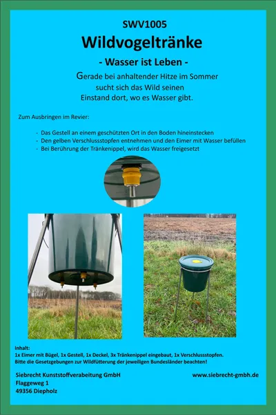 Wildvogeltränke