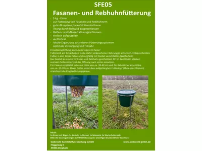 Fasanen Fütterung