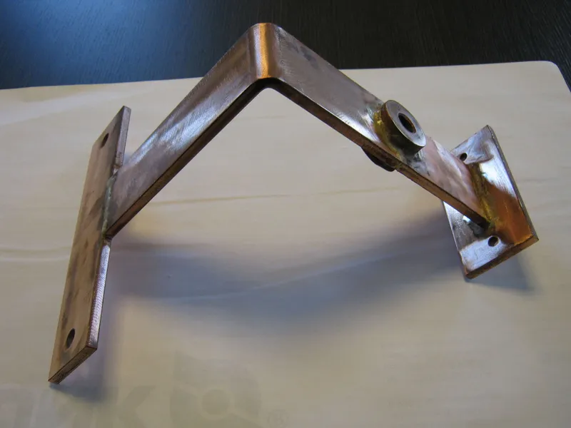 Copper part for steel industry