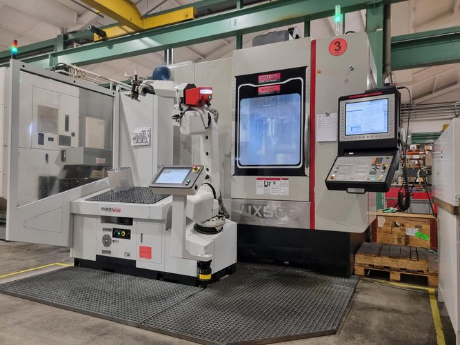 Quaser UX 500 C inkl. Automation 5-Achs Fräsmaschine