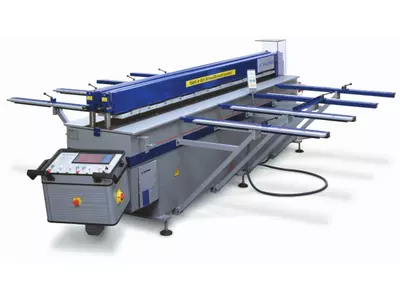 Plattenschweißanlage f. Kunstst.