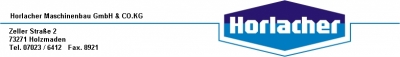 Horlacher Maschinenbau GmbH & Co. KG Logo