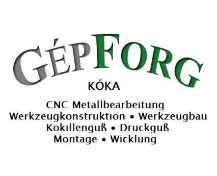 GépForg 2000 Kft. Logo