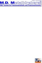 Milan Dobaj<br><br>Metalldreherei Logo