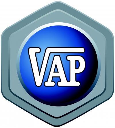 VAP S.r.l. Südtirol<br>Präzisionsdrehteile Logo