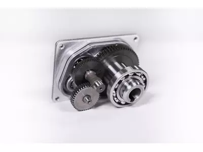 Schnecken-Stirnradgetriebe