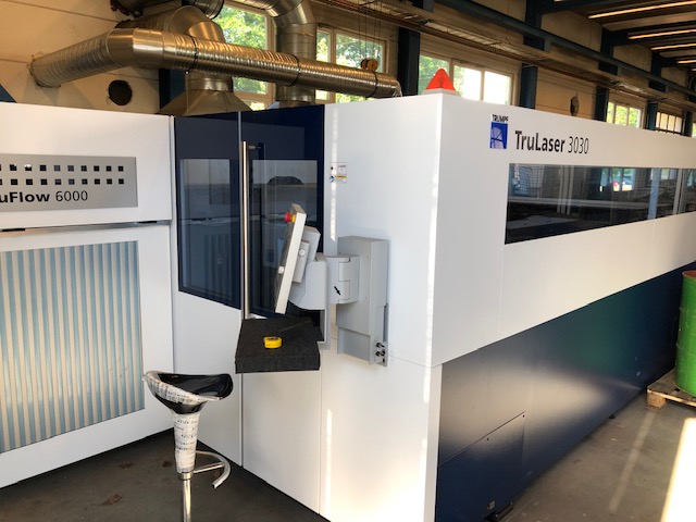 Flachbettlaser