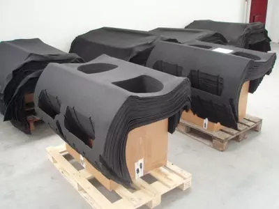 Bauteile aus Trilaminat