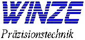 Logo di Winze Präzisionstechnik e.K.